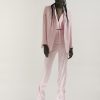 Almaaz Couture Contacteaza-ne sau Comanda Online | Almaaz Couture Pink Suit 3 Piese Summer Crepe, Constanta Romania
